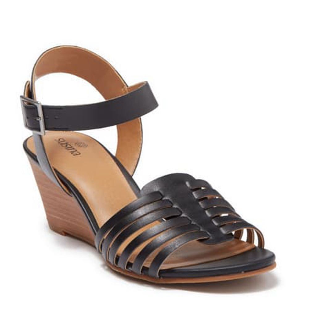 NWOB SUSINA Terra Wedge Sandal Size 10